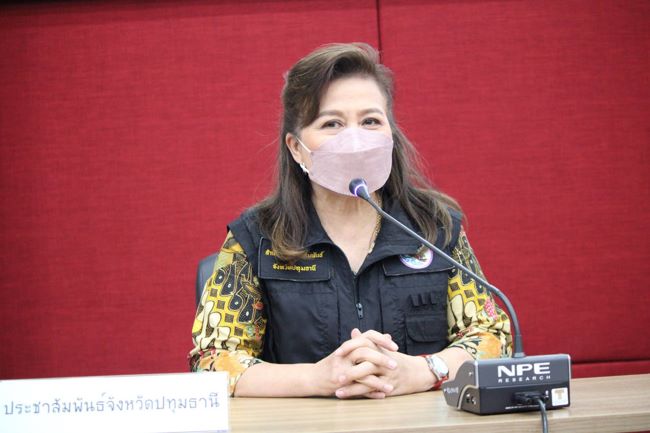 ปทุมธานี-นายกเทศมนตรีเมืองบางกะดี ประชุมหารือแนวทางการดำเนินกิจกรรม กองทุน CSR สถานประกอบการในตำบลบางกะดี