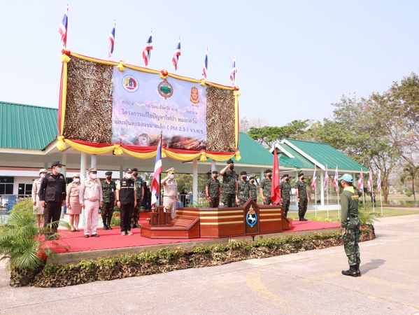 เพชรบูรณ์ – กองพลทหารม้าที่ 1 ปล่อยชุดปฏิบัติการป้องกันไฟป่าและหมอกควันในพื้นที่จังหวัดเพชรบูรณ์