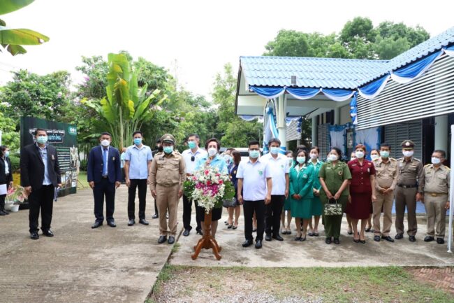 เพชรบูรณ์-มูลนิธิพัฒนาสถานีอนามัยเฉลิมพระเกียรติ 60 พรรษา นวมินทราชินี ตรวจเยี่ยมสถานีอนามัยเฉลิมพระเกียรติ บ้านงิ้วงาม อำเภอหล่มสัก