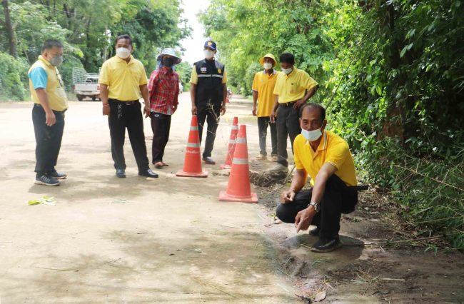 กาฬสินธุ์ โจรใจบาปขโมยฝาท่อถนนสายบุญกลับใจทิ้งของกลางซุกกอไผ่