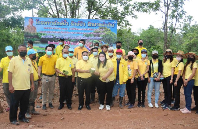 กาฬสินธุ์ รับฤดูฝนปลูกป่าเพิ่มแหล่งอาหารชุมชนเฉลิมพระเกียรติ