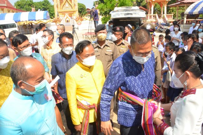 กาฬสินธุ์ ชาวฆ้องชัยสืบสานประเพณีท้องถิ่นบวงสรวงเจ้าปู่เมืองแสนสิ่งศักดิ์คู่บ้านคู่เมือง