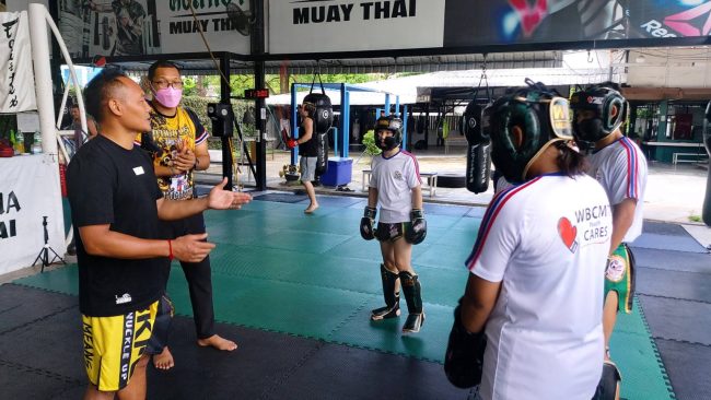 “แสนชัย” ทิ้งทวนติวเข้มเชิงมวย ชื่นชมเยาวชน WBC MuayThai มีพัฒนาการดี