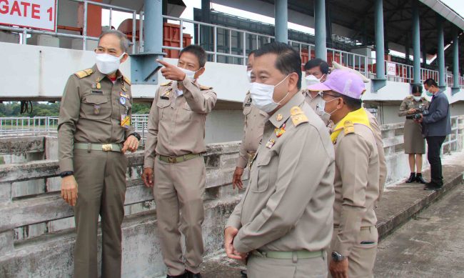 กาฬสินธุ์องคมนตรีติดตามสถานการณ์น้ำลุ่มน้ำชี-เขื่อนลำปาวกาฬสินธุ์