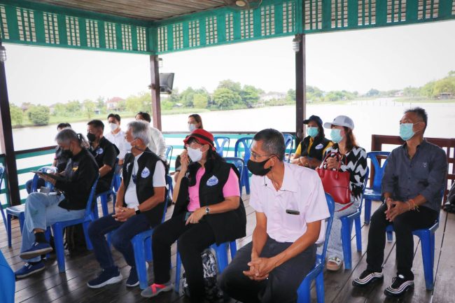 ปทุมธานี ล่องเรือสำรวจคลองหมายเลข 3 แม่น้ำเจ้าพระยาสายเก่าเพื่อฟื้นฟูและพัฒนาให้เป็นแหล่งท่องเที่ยว