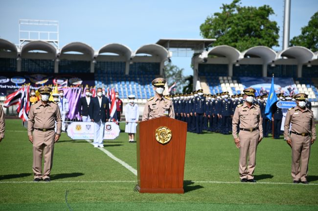 รอง ผบ.ทหารสูงสุด ประธานเปิดการแข่งขันกีฬา ประเพณีโรงเรียนทหาร-ตำรวจ ครั้งที่ 58 ประจำปี 2565