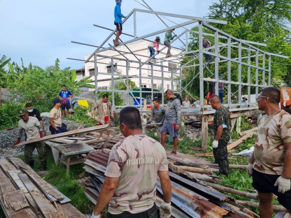 สมุทรสงคราม-ซ่อมบ้านให้ผู้ประสบปัญหาด้านที่อยู่อาศัย ตามฐานข้อมูล ThaiQM