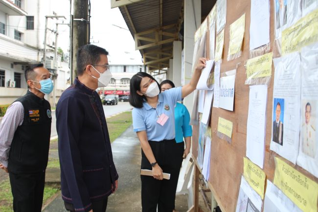 สุโขทัย-ผู้ว่าสุโขทัยนำใช้สิทธิ์เลือกตั้งซ่อมนายก สมาชิกเทศบาลเมืองสุโขทัย