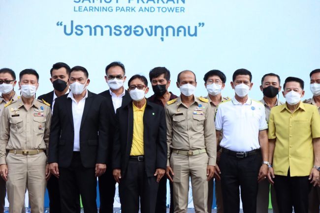 สมุทรปราการ- “ชนม์สวัสดิ์” จาลึกประวัติศาสตร์!! สานต่ออุดมการณ์พ่อวัฒนา เปิดหอชมเมือง แหล่งท่องเที่ยวแห่งประวัติศาสตร์ เผย กว่าจะถึงวันนี้มันไม่ง่าย