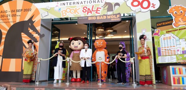 เชียงใหม่-เปิดแล้ว!!! งานมหกรรมหนังสือนานาชาติ “Internatinal Book Sale Featuring BIG BAD WOLF” ใหญ่ที่สุดในภาคเหนือ