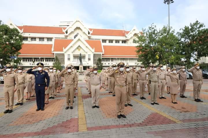 ปทุมธานี ร่วมเคารพธงชาติและร้องเพลงชาติไทย เนื่องใน “วันพระราชทานธงชาติไทย” 28 กันยายน (Thai National Flag Day)