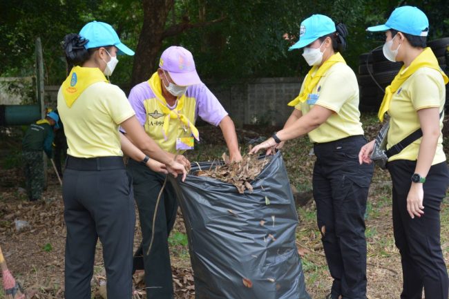 ลำปาง-ศอ.จอส.พระราชทาน มทบ.32 จัดกิจกรรมจิตอาสาพัฒนา “Big Cleaning Day” ศูนย์ตัดเย็บเสื้อผ้า มทบ.32