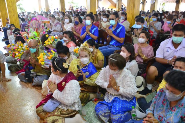 ปทุมธานี วัดสายไหม ตำบลคูคต อำเภอลำลูกกา จังหวัดปทุมธานี จัดงานทอด กฐินสามัคคี