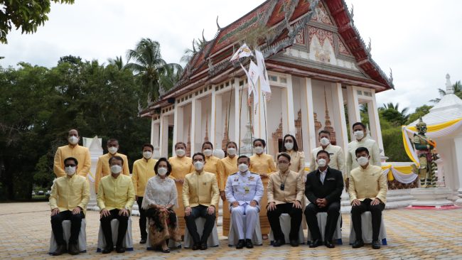 นราธิวาส-พระบาทสมเด็จพระเจ้าอยู่หัว ทรงพระกรุณาโปรดเกล้าฯ พระราชทานผ้าพระกฐินพระราชทาน ประจำปี 2565 ทอดถวาย ณ วัดชลธาราสิงเห