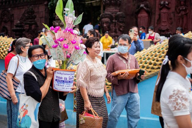 นครนายก – คุณทินกร มลิแก้ว – คุณนพมาศ จารุพานทอง พร้อมคณะร่วมเป็นเจ้าภาพงานบุญทอดกฐินสามัคคี ประจำปี 2565