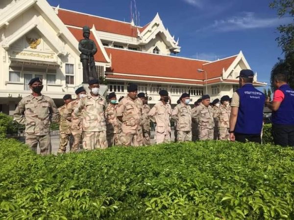 ปทุมธานี อาสารักษาดินแดนปทุมธานี เตรียมพร้อมสนับสนุนความปลอดภัยและการจราจรช่วงการจัดประชุม APEC 2022