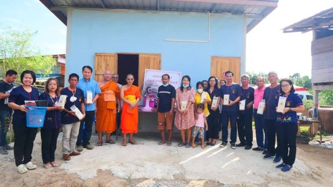 สุโขทัย-พิธีมอบบ้าน ให้กับนางสุดา นันตาวงศ์ ผู้ยากไร้พิการทางสายตาพร้อมครอบครัว