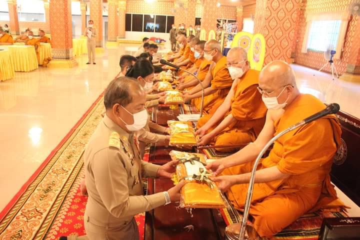 ปทุมธานี คณะสงฆ์จังหวัดปทุมธานี รวมใจถวายความจงรักภักดี จัดพิธีเจริญพระพุทธมนต์ เจริญจิตภาวนาถวายพระพรชัยมงคลแด่ สมเด็จพระเจ้าลูกเธอ เจ้าฟ้าพัชรกิติยาภาฯ ให้ทรงหายจากพระอาการประชวรโดยเร็ว