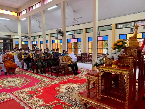 นราธิวาส-จัดพิธีเจริญพระพุทธมนต์และเจริญจิตตภาวนาเป็นพิเศษ ณ วัดต่างๆในพื้นที่ ถวายพระพรชัยมงคลแด่ สมเด็จพระเจ้าลูกเธอ เจ้าฟ้าพัชรกิติยาภา นเรนทิราเทพยวดี กรมหลวงราชสาริณีสิริพัชร มหาวัชรราชธิดา