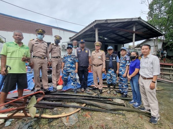 กรม ทช. ลงพื้นที่ติดตามตรวจสอบชุมชนหน้าองค์การสะพานปลา (เกาะสิเหร่) ตำบลรัษฎา จังหวัดภูเก็ต