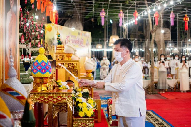 นครนายก – วัดอุดมธานี สวดมนต์ข้ามปี วิถีพุทธ วิถีไทย เสริมสิริมงคล พุทธศักราช 2566