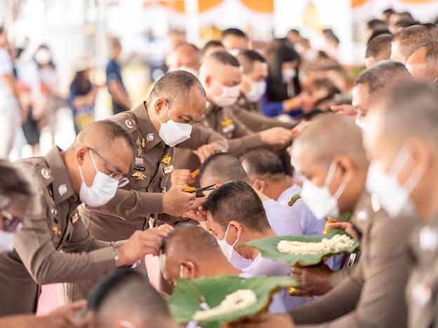 กองบัญชาการตำรวจปราบปรามยาเสพติด อุปสมบทหมู่ข้าราชการตำรวจ ในสังกัด บช.ปส.เพื่อถวายเป็นพระราชกุศลแด่สมเด็จพระเจ้าลูกเธอ เจ้าฟ้าพัชรกิติยาภา นเรนทิราเทพยวดี กรมหลวงราชสาริณีสิริพัชร มหาวัชรราชธิดา