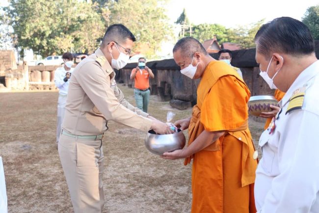 สุโขทัย จัดพิธีเจริญพุทธมนต์ และทำบุญตักบาตร เพื่อถวายพระพรสมเด็จพระเจ้าลูกเธอ เจ้าฟ้าพัชรกิติยาภา นเรนทิราเทพยวดี กรมหลวงราชสาริณีสิริพัชร มหาวัชรราชธิดา