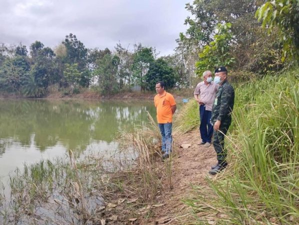 (สุรินทร์) กกล.สุรนารี สำรวจพื้นที่เพื่อมอบพันธุ์ปลานิลจิตรลดาพระราชทาน สร้างความมั่นคงด้านอาหาร และลดรายจ่ายในครัวเรือน ให้กับประชาชนในพื้นที่จังหวัดสุรินทร์