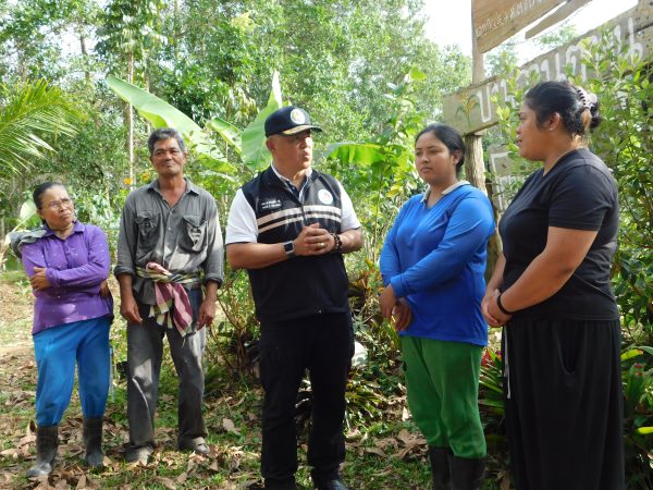 สตูล รองผู้อำนวยการศูนย์ประสานการปฏิบัติที่ 1 กองอำนวยการรักษาความมั่นคงภายในราชอาณ พร้อมคณะฯลงพื้นที่ติดตามผลการปฏิบัติงานแผนงาน/โครงการของ กอ.รมน. จังหวัดสตูล