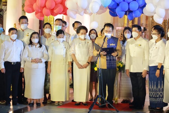 พิษณุโลก นายก อบจ.พิษณุโลก ร่วมพิธีเปิดงานสมโภชพระพุทธชินราช ประจำปี 2566