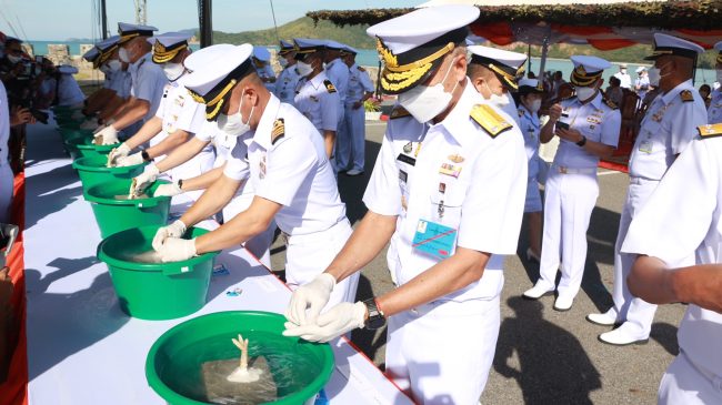 ทัพเรือภาคที่1 ร่วมกิจกรรม “รักษ์ทะเลไทย ตามแนวพระดำริฯ” เฉลิมพระเกียรติเนื่องในวันคล้ายวันประสูติ สมเด็จพระเจ้าลูกเธอ เจ้าฟ้าสิริวัณณวรี นารีรัตนราชกัญญา