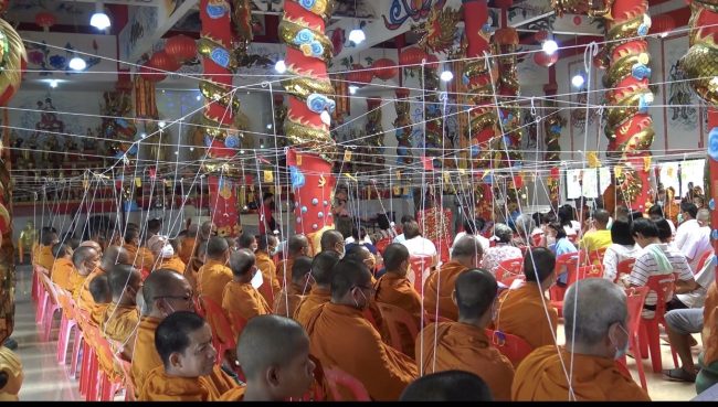 สงขลา-นิมนต์พระสงฆ์ จำนวน 108 รูป มาสวดนพเคราะห์ฉลอง”ไอ้ไข่..สมปรารถนา”