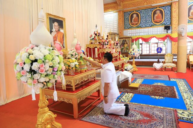 ลพบุรี-เปิดการปฏิบัติธรรมของพระสงฆ์และคฤหัสถ์ เนื่องในเทศกาลวันสำคัญทางพระพุทธศาสนา วันมาฆบูชา ประจำปี พ.ศ.2566