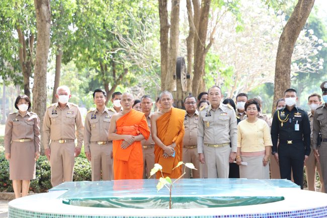 เพชรบูรณ์- ปลูกต้นพระศรีมหาโพธิ์ ถวายเป็นพระกุศลแด่สมเด็จพระเจ้าลูกเธอเจ้าฟ้าพัชรกิติยาภา นเรนทิราเทพยวดี กรมหลวงราชสาริณีสิริพัชร มหาวัชรราชธิดา ตามโครงการ “หนึ่งใจ…ให้ธรรมะ”