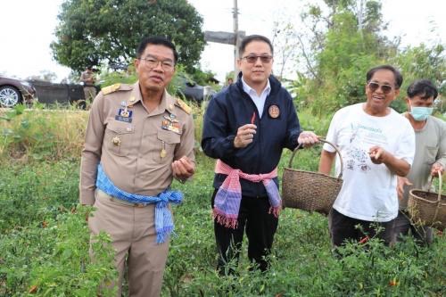 ร้อยเอ็ด…เลขานุการรัฐมนตรีประจำสำนักนายกรัฐมนตรี นำคณะ ลงพื้นที่ จ.ร้อยเอ็ด ศึกษาข้อเท็จจริง ในพื้นที่ที่ยื่นคำขอเพื่อจัดให้มีโฉนดชุมชน ที่ดินสาธารณประโยชน์ ดอนฮังเกลือ