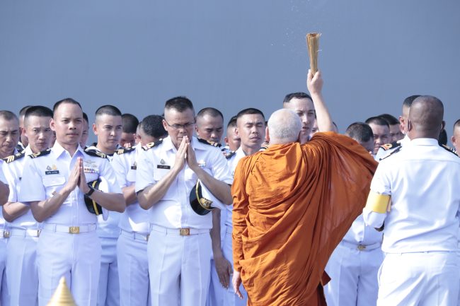 ถึงไทยแล้ว เรือหลวงช้าง 792 เรือยกพลขึ้นบกขนาดใหญ่ ลำใหม่ของราชนาวีไทย