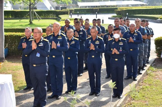 สระบุรี/ ย้ายโรงเรียนนายเรืออากาศฯจากดอนเมืองสู่มวกเหล็ก พิธีอัญเชิญพระพุทธมหากรุณานภาพลพิทักษ์และสิ่งศักดิ์สิทธิ์เข้าประดิษฐาน ณ โรงเรียนนายเรืออากาศนวมินทกษัตริยาธิราช (มวกเหล็ก)