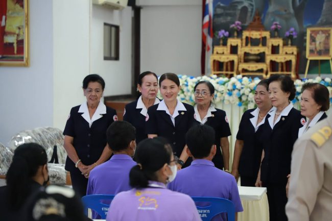 สุโขทัย-เหล่ากาชาดจังหวัดสุโขทัย จัดอบรมโครงการ “งานพัฒนาจิตอาสาสมัครสภากาชาดไทย หลักสูตรปฐมพยาบาลแบบบูรณาการ”