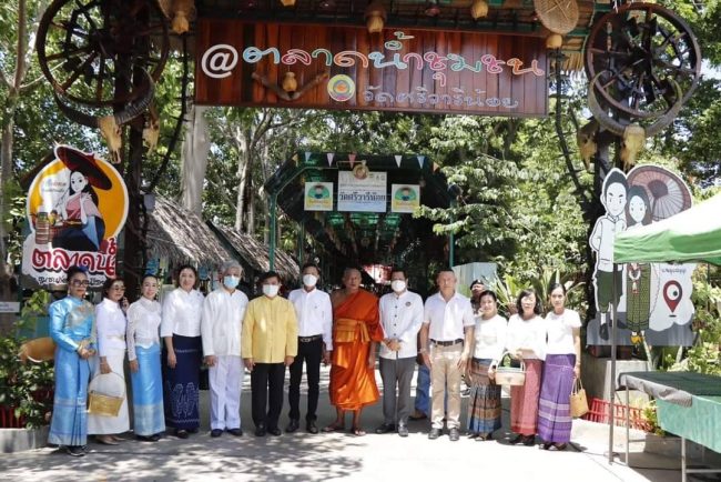 สำนักงานวัฒนธรรมจังหวัดสมุทรปราการ ร่วมกับ วัดศรีวารีน้อย จัดกิจกรรมเข้าวัดปฏิบัติธรรมวันธรรมสวนะ “