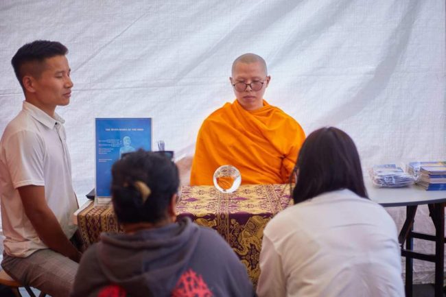 ปทุมธานี วัดพระธรรมกายมองโกเลียเปิดบูธสอนสมาธิในงานเทศกาล Thai festival ประเทศมองโกเลีย