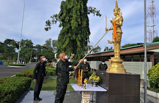 (สุรินทร์)กองกำลังสุรนารี จังหวัดสุรินทร์ จัดงานวันสถาปนากองกำลังสุรนารี ครบรอบปีที่ 45