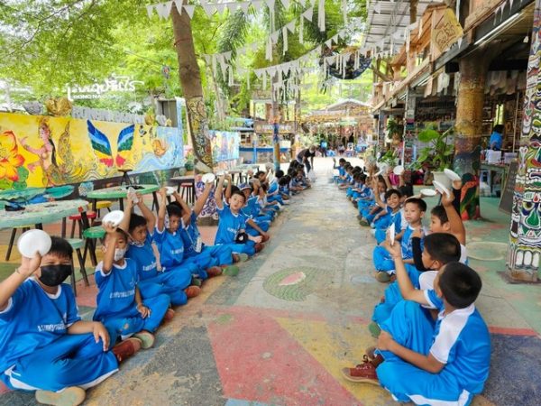 สุโขทัย-เรียนปนเล่น เสริมคุณธรรม จริยธรรมที่โรงนาบ้านไร่อาร์ตฟาร์มงานมือสวรรคโลก สุโขทัย