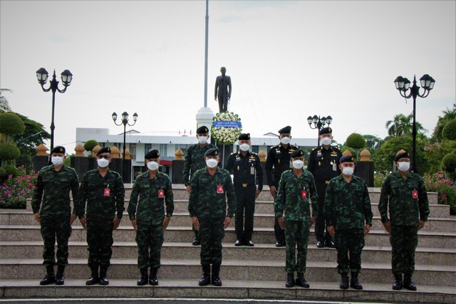 (สุรินทร์)คณะทำงานกิจการพลเรือนกองทัพบก ตรวจเยี่ยม หน่วยบรรเทาสาธารณภัย มณฑลทหารบกที่ 25