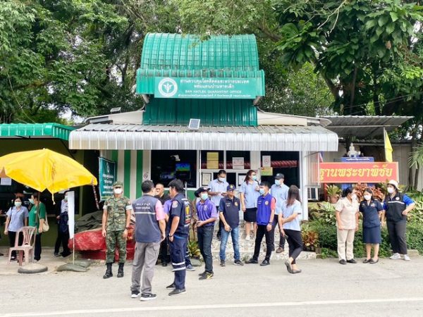 ตราด-จัดสถานการณ์สมมุติการซ้อมแผนในกรณีโรคติดต่อจากสัตว์สู่คนไข้หวัดนกระหว่างประเทศจุดพรมแดนถาวรบ้านหาดเล็ก พบผู้มีอาการป่วย 2 ราย