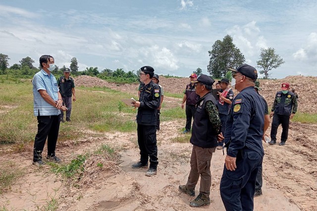 กาฬสินธุ์ด่วน! ป่าไม้ตรวจยึดรับเหมาเทศบาลขุดลอกหนองอีสานเขียวรุกป่าสงวน