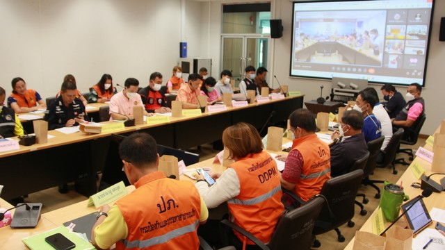 สระบุรี/ จัดการฝึกศูนย์บัญชาการเหตุการณ์จังหวัดสระบุรี กรณีอุทกภัย ประจำปี พ.ศ. ๒๕๖๖