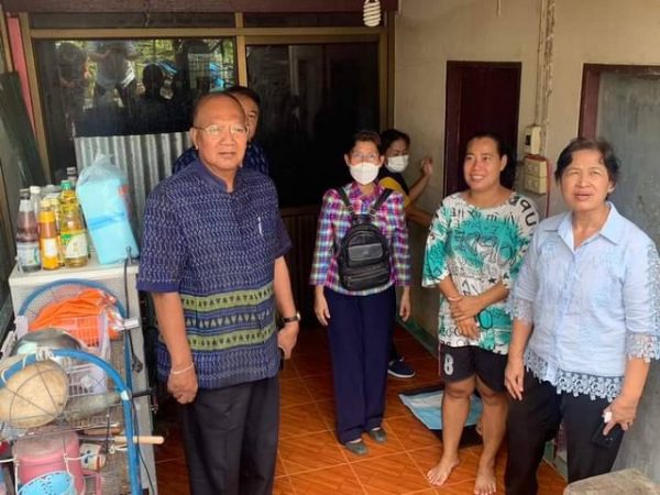 ปทุมธานี พช.ปทุมธานี “สนองนโยบายบำบัดทุกข์ บำรุงสุขพี่น้องประชาชน ลงพื้นที่ให้กำลังใจครอบครัวแรงงานไทยที่ไปทำงานในประเทศอิสราเอล”