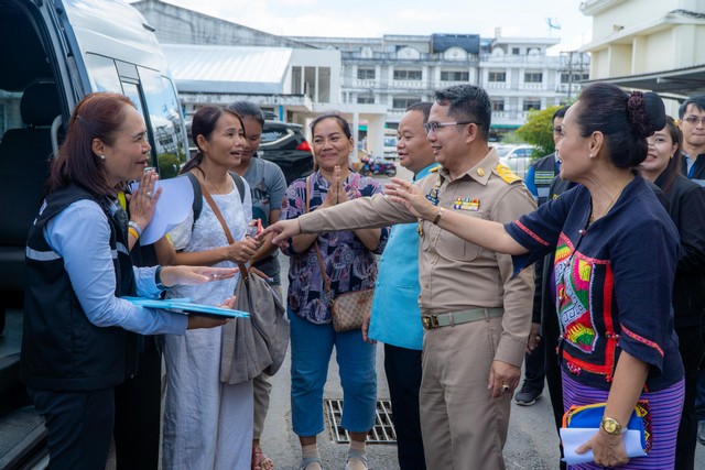 ยโสธรส่งญาติแรงงานไทยไปรับแรงงานไทยกลับบ้านกลุ่มแรก…….