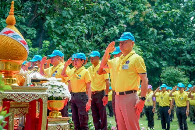 สอ.รฝ.จัดกิจกรรมจิตอาสาพระราชทาน เราทำความ ดี ด้วยหัวใจ ถวายเป็นพระราชกุศลและน้อมรำลึกในพระมหากรุณาธิคุณ เนื่องในวันนวมินทรมหาราช