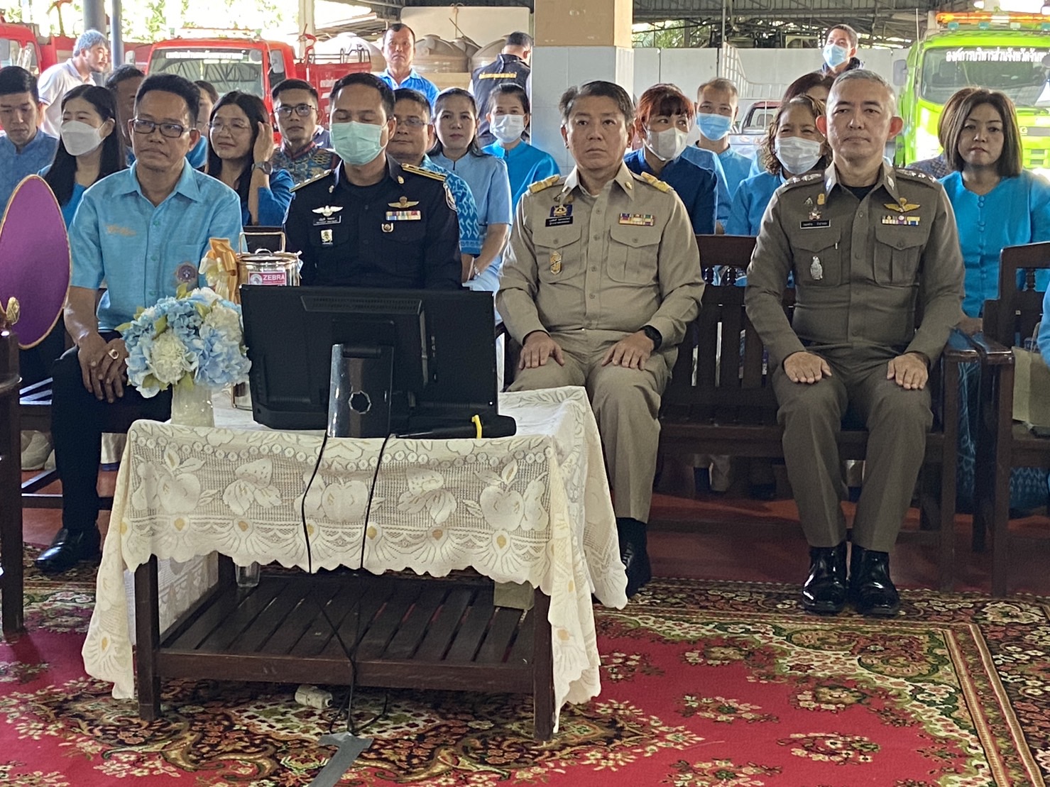 จันทบุรี-จัดงานมหกรรมกองทุนแม่ของแผ่นดินและพิธีทอดผ้าป่ากองทุนแม่ของแผ่นดินเนื่องในวันสถาปนากองทุนแม่ของแผ่นดินประจำปี 2566 แก้ไขปัญหายาเสพติดในชุมชน